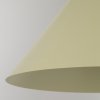 Lampa wisząca stożkowy klosz w pistacjowym kolorze do designerskich art deco wnętrz CONO L 11419 TK-LIGHTING